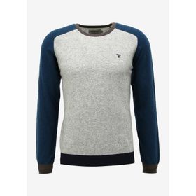 Fred Mello FM23W31MG Bej Bisiklet Yaka Slim Fit Erkek Kazak