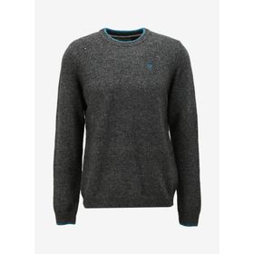Fred Mello FM23W35MG Antrasit Bisiklet Yaka Slim Fit Erkek Kazak