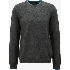 Fred Mello FM23W35MG Antrasit Bisiklet Yaka Slim Fit Erkek Kazak