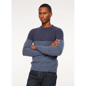 Fred Mello FM23W58MG Lacivert Bisiklet Yaka Slim Fit Erkek Kazak