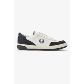 Fred Perry B1325 Leather Suede Beyaz Yeşil Erkek Günlük Ayakkabı