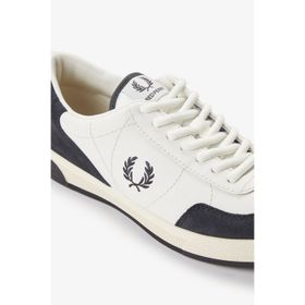 Fred Perry B1325 Leather Suede Beyaz Yeşil Erkek Günlük Ayakkabı