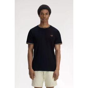 Fred Perry M1588v-P69 Twin Tipped Erkek Tişört