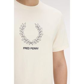 Fred Perry M1775 Outline Laurel Wreath Erkek Tişört