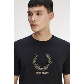 Fred Perry M1775 Outline Laurel Wreath Erkek Tişört