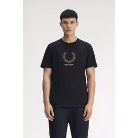 Fred Perry M1775 Outline Laurel Wreath Erkek Tişört