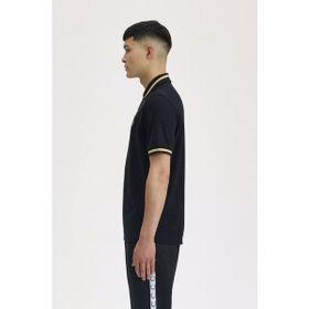 Fred Perry M2-157 Single Tipped Siyah Erkek Polo Tişört