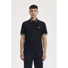 Fred Perry M2-157 Single Tipped Siyah Erkek Polo Tişört