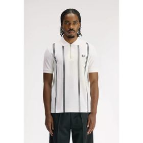 Fred Perry M2419 Vertical Stripe Erkek Polo Tişört