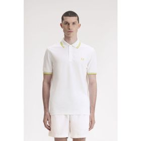 Fred Perry M2721 Tennis Beyaz Erkek Polo Tişört