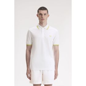Fred Perry M2721 Tennis Beyaz Erkek Polo Tişört