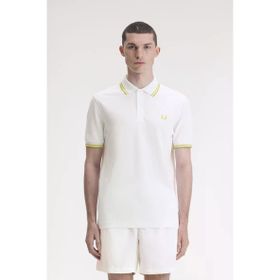 Fred Perry M2721 Tennis Beyaz Erkek Polo Tişört