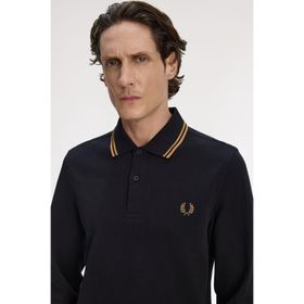 Fred Perry M3636 Ls Twin Tipped Fp Erkek Polo Tişört
