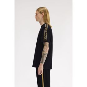 Fred Perry M4613-90A Contrast Tape Ringer Erkek Tişört