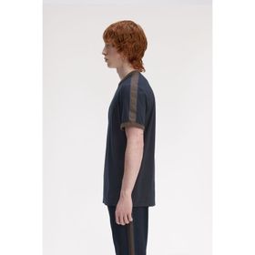 Fred Perry M4613 Contrast Tape Ringer Erkek Tişört
