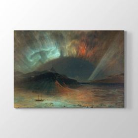 Frederic Edwin Church - Aurora Borealis Tablosu