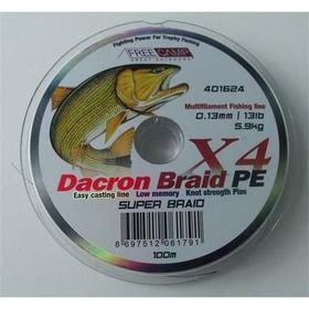 Free Camp 0,13 mm 100 m Dakron Misina