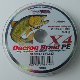 Free Camp 0,13 mm 100 m Dakron Misina