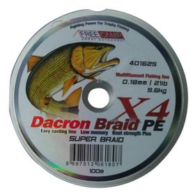 Free Camp 0,18 mm 100 m Dakron Misina