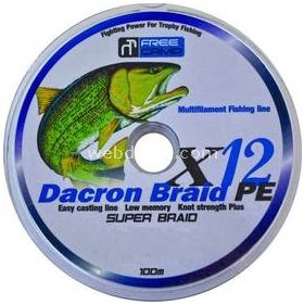 Free Camp Dakron 12 0.40 mm 100 m Braid Misina