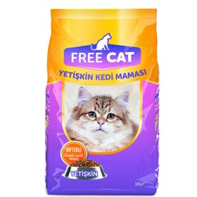 Free Cat 300 gr Biftekli Kuru Kedi Maması