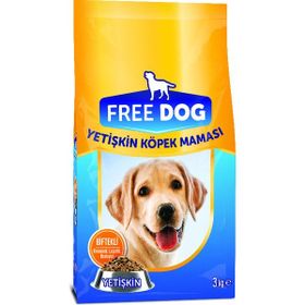 Free Dog Biftek Yetişkin 3 kg Köpek Mama