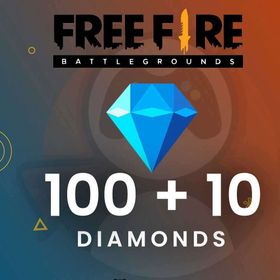 Free Fire 100 Elmas + 10 Bonus