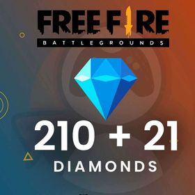 Free Fire 210 Elmas + 21 Bonus