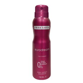 Free Love Eurodream 150 ml Kadın Sprey Deodorant