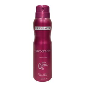 Free Love Eurodream 150 ml Kadın Sprey Deodorant