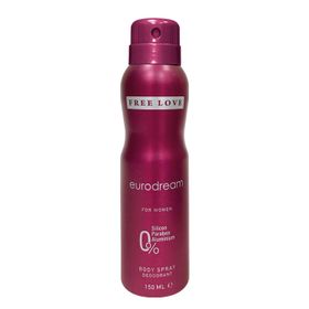Free Love Eurodream 150 ml Kadın Sprey Deodorant