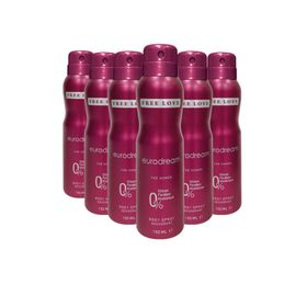 Free Love Eurodream 6x150 ml Kadın Sprey Deodorant