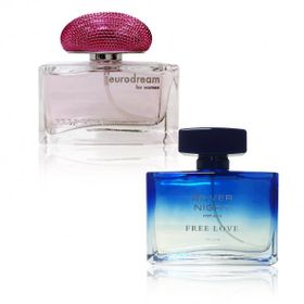 Free Love Eurodream ve Silver Night EDP 2x100 ml Parfüm Seti