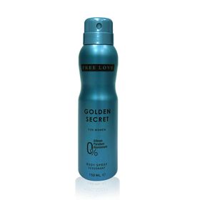 Free Love Golden Secret 150 ml Kadın Sprey Deodorant