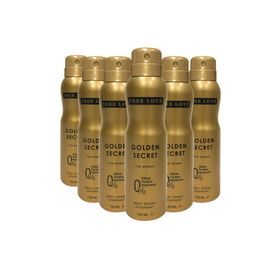 Free Love Golden Secret 6x150 ml Kadın Sprey Deodorant