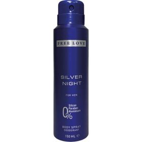 Free Love Silver Night 150 ml Erkek Sprey Deodorant