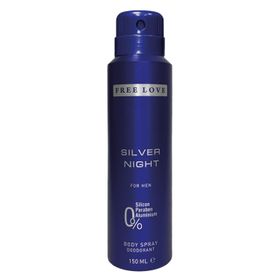 Free Love Silver Night 150 ml Erkek Sprey Deodorant