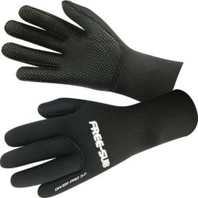 Free-sub Diver Pro 3 mm Siyah Neopren XL Dalış Eldiveni