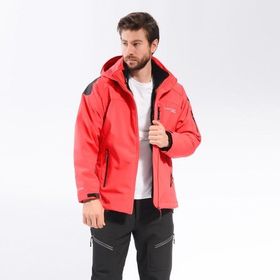 Freecamp 3in1 Softshell Kırmızı Erkek Ceket