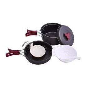 Freecamp Anodize Alüminyum Kazanlı Yemek Seti