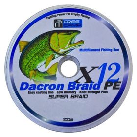 FreeCamp Dakron 12 Braid 100 m 0.50 mm Misina