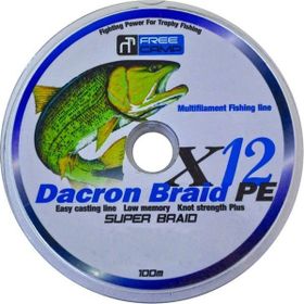 FreeCamp Dakron 12 Braid 100 m 0.50 mm Misina