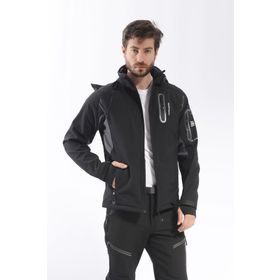 Freecamp Eagle Softshell Siyah Erkek Ceket
