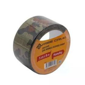Freecamp Kamuflaj Çok Amaçlı 5 cm x 8 mt Kumaş Bant