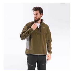 Freecamp Man Half Zipper Fleece Haki Erkek Polar
