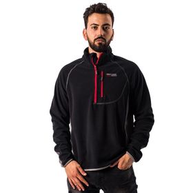 Freecamp Man Half Zipper Fleece Siyah Erkek Polar