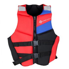 FreeCamp Seashell Vest Kırmızı Siyah Can Yeleği