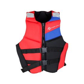 FreeCamp Seashell Vest Kırmızı Siyah Can Yeleği