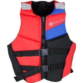 FreeCamp Seashell Vest Kırmızı Siyah Can Yeleği
