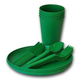 Freecamp Yeşil 4 Kişilik Piknik Seti